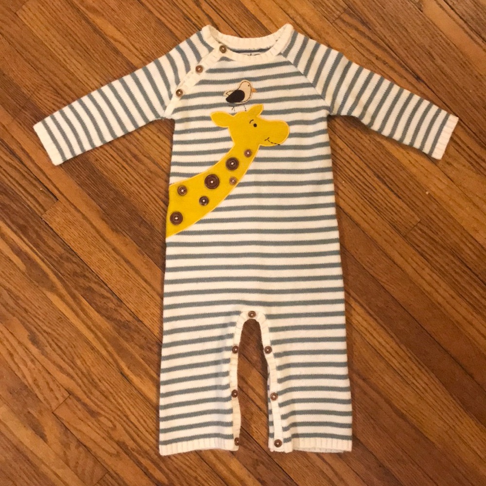 Giraffe Mudpie Knit Outfit